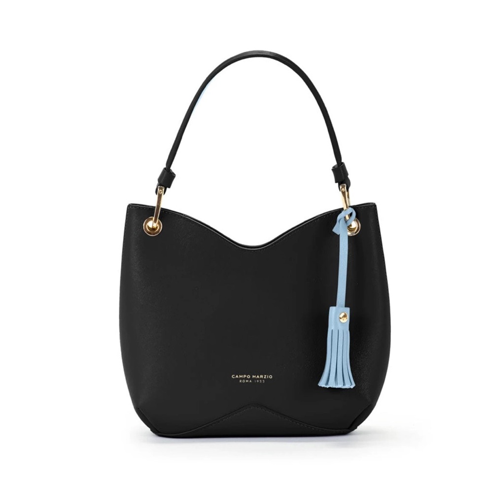 Campos Marzio Agnes Hobo Bag Mini Black